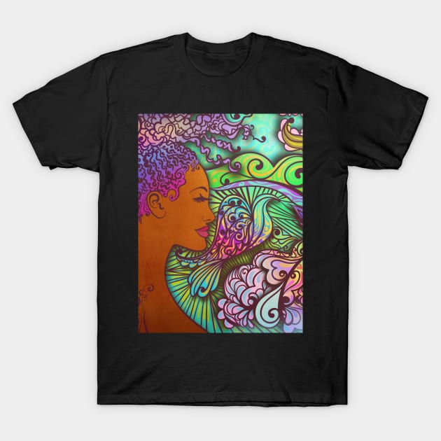 Lady of the Forest T-Shirt by Toni Tees